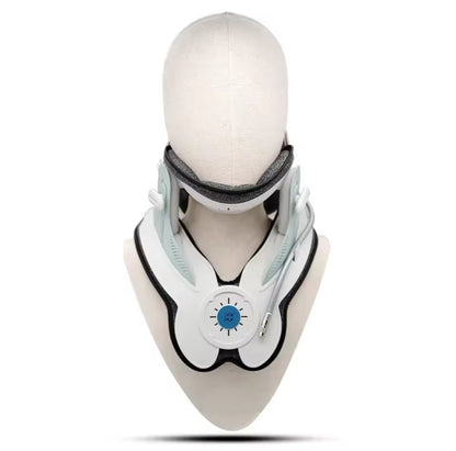 Inflatable Cervical Neck Traction Device with Air Pump – Pain Relief for Tension and Spine Alignment”